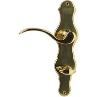 ALPERTEC Langschild-Garnitur »EvaEasy«, Messing - goldfarben von ALPERTEC