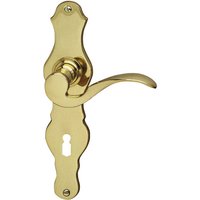 ALPERTEC Langschild-Garnitur »EvaEasy«, Messing - goldfarben von ALPERTEC