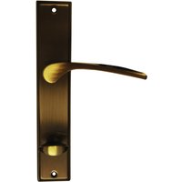 ALPERTEC Langschild-Garnitur »Nelson«, Messing - braun von ALPERTEC