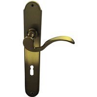 ALPERTEC Langschild-Garnitur »Panda«, Messing - weiss ALPERTEC Langschild-Garnitur »Panda«, Messing - weiss von ALPERTEC