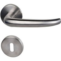 Alpertec - BB-Rosettengarnitur Barcelona Edelstahl silber rund Beschläge Alpertec - BB-Rosettengarnitur Barcelona Edelstahl silber rund Beschläge von ALPERTEC