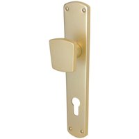 Alpertec PZ-Knopflangschild Aluminium gold abgerundet Beschläge Alpertec PZ-Knopflangschild Aluminium gold abgerundet Beschläge von ALPERTEC
