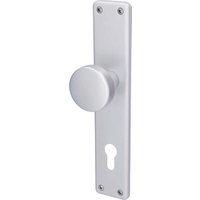 Alpertec - PZ-Knopflangschild Tanja Aluminium silber eckig Beschläge von ALPERTEC