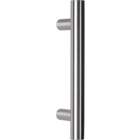 Alpertec - Stoßgriff Korfu Edelstahl - 8.4 x 10.0 x 2.5 cm Türbeschläge von ALPERTEC
