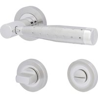 Alpertec - WC-Rosettengarnitur Solid 5 Türgarnitur Türdrücker Türgriffe von ALPERTEC