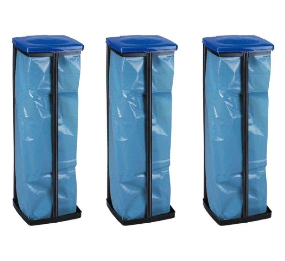 ALPFA Müllsackständer 3er Set 120 Liter Abfallsammler Gelber Sack Ständer Müllbeutel, Made in Germany ALPFA Müllsackständer 3er Set 120 Liter Abfallsammler Gelber Sack Ständer Müllbeutel, Made in Germany von ALPFA