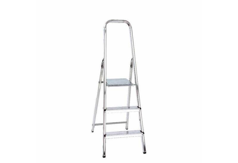 ALPFA Trittleiter Aluminium-Haushaltsleiter 3 Stufen von ALPFA