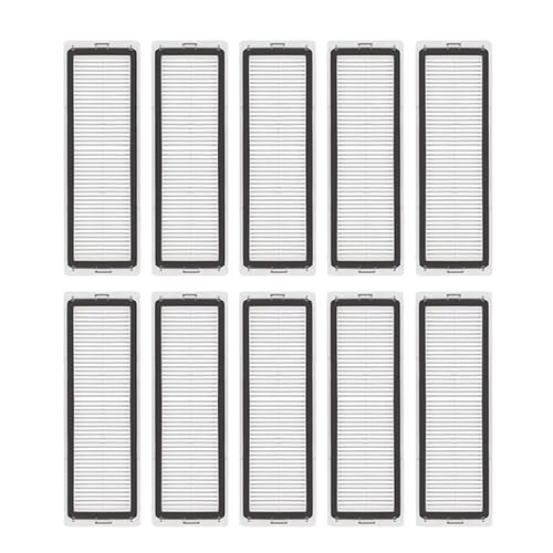 ALPGEN Waschbarer Hepa-Luftfilter/Fit for Xiaomi 1C Mi Roboter-Staubsauger STYTJO1ZHM STYTJ01ZHM Auch for Dreame F9-Reiniger geeignet Kehrroboter-Set (Color : 10 Pcs) von ALPGEN