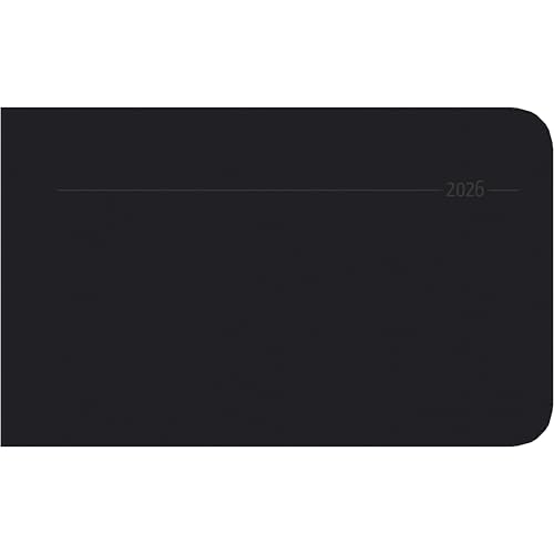 Timer TO GO Tucson schwarz 2026 - Büro-Kalender 15x9 cm - 1 Woche 2 Seiten - Quer-Timer - Alpha Edition von ALPHA EDITION