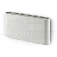 Alpha Elettronica - Alpha electronic twin 12w 3/4/6k ip54 weiß led applique - jo480w-40cct von ALPHA ELETTRONICA
