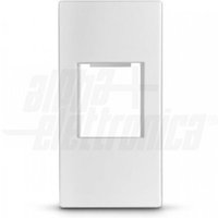 Alpha Elettronica - Keystone-adapter kompatibel mit bticino matixgo alpha electronics 1 modul weiß - 96-500-19 von ALPHA ELETTRONICA