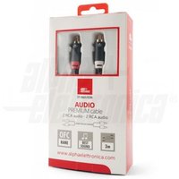 Stereo-audiokabel 2rca 3m gold alpha elettronica 17-060/03k Stereo-audiokabel 2rca 3m gold alpha elettronica 17-060/03k von ALPHA ELETTRONICA