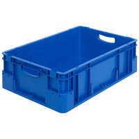 Alpha Eurobox Premium aus PP mit geschlossenen Wänden, HxBxT 180 x 600 x 400 mm, blau von ALPHA Paletten