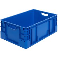 Alpha Eurobox Premium aus PP mit geschlossenen Wänden, HxBxT 220 x 800 x 600 mm, blau von ALPHA Paletten