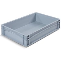 Alpha Eurobox aus PP mit geschlossenen Wänden, 23,9 Liter, HxBxT 120 x 600 x 400 mm von ALPHA Paletten
