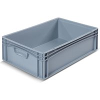 Alpha Eurobox aus PP mit geschlossenen Wänden, 35,6 Liter, HxBxT 170 x 600 x 400 mm von ALPHA Paletten