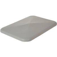 Deckel für Rollbehälter BASIC, HxBxT 85 x 1308 x 699 mm, grau von ALPHA Paletten