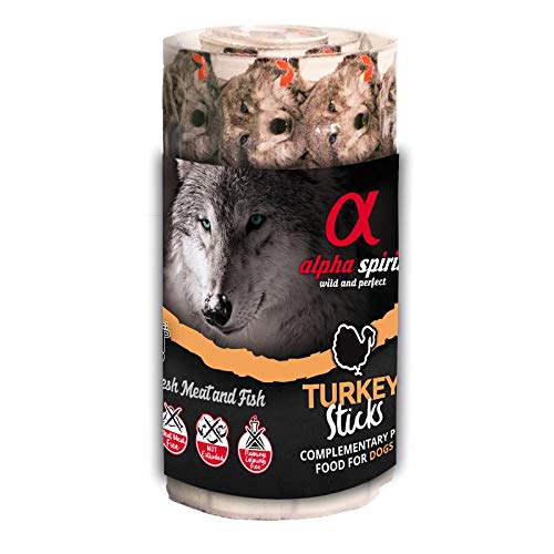 ALPHA SPIRIT Ristra Stick Pute | 12 STK. x 16er Hundesnack von ALPHA SPIRIT