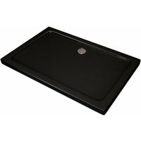 Alphabad - 50 mm Duschtasse 120 x 100 cm (schwarz) - Schwarz von ALPHABAD