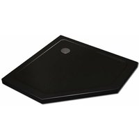 50 mm Duschtasse für poligo 90 x 90 (schwarz) - Schwarz von ALPHABAD