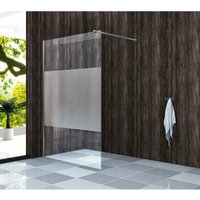 8 mm Duschtrennwand TANDARE-FR 140 x 200 cm - Klarglas von ALPHABAD