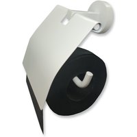 Alphabad - blancolux Toilettenpapierhalter mit Deckel von ALPHABAD