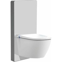 Alphabad - Weißglas Sensor - Sanitärmodul für Wand-WC - Weißglas von ALPHABAD