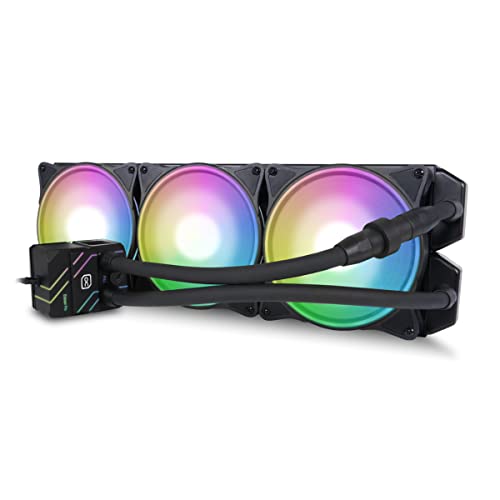 Kit+Watercooling+AIO+Alphacool+Eisbaer+Pro+Aurora+RGB+-+420mm+%28Noir%29 von Alphacool