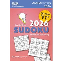 ALPHAEDITION Abreißkalender Sudoku 2026 von ALPHAEDITION