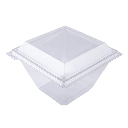 ALPHAFORM 30 quadratische Gläser 750 ml mit Kristalldeckeln von ALPHAFORM