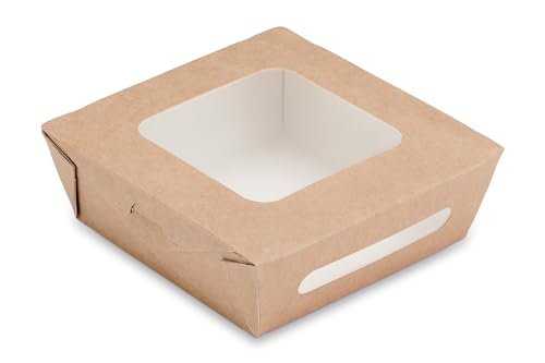 ALPHAFORM Salatbox aus Kraftpapier, 12 x 12 cm, 50 Stück ALPHAFORM Salatbox aus Kraftpapier, 12 x 12 cm, 50 Stück von ALPHAFORM