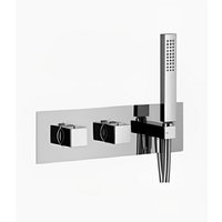 Einbau-Thermostat-Brausemischer aus verchromtem Messing – Alpi Una 18 Einbau-Thermostat-Brausemischer aus verchromtem Messing – Alpi Una 18 von ALPI RUBINETTERIE