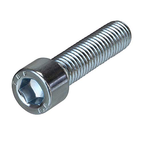 ALPIDEX 100 Zylinderkopfschrauben M10 x 40 mm DIN 912 verzinkt 8.8 Innensechskant von ALPIDEX
