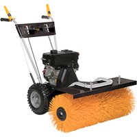 ALPINA Benzin-Kehrmaschine »SW 80 P«, 4,1 kW, Hubraum 212 cm³, Arbeitsbreite: 80 cm - schwarz von Alpina