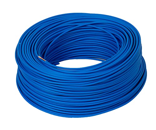 10 Meter ALPTEG H05V-K Kabel 0,5 mm² blau von ALPTEG