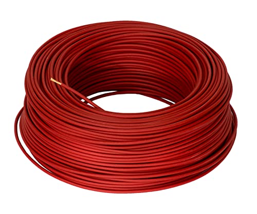 10 Meter ALPTEG H05V-K Kabel 0,5 mm² rot von ALPTEG