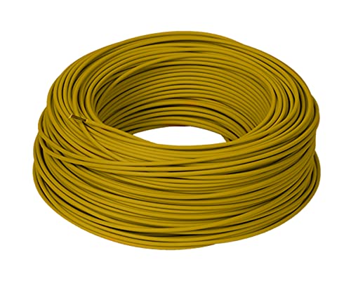 10 Meter ALPTEG H07V-K Kabel 1,5 mm² gelb von ALPTEG