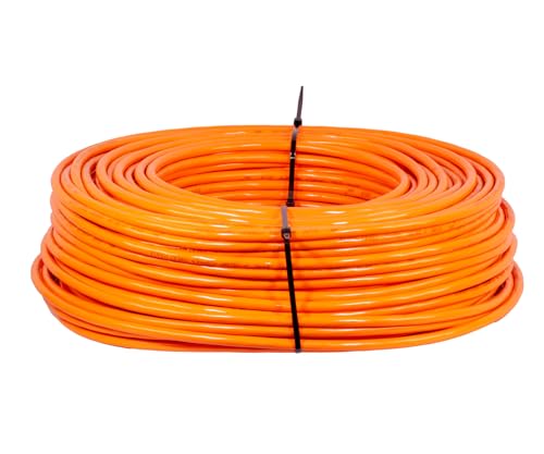 ALPTEG H05BQ-F sehr robust Baustellenkabel Gummikabel Kabel Stromkabel PUR – Meterware 2 x 1,0mm² organe von ALPTEG