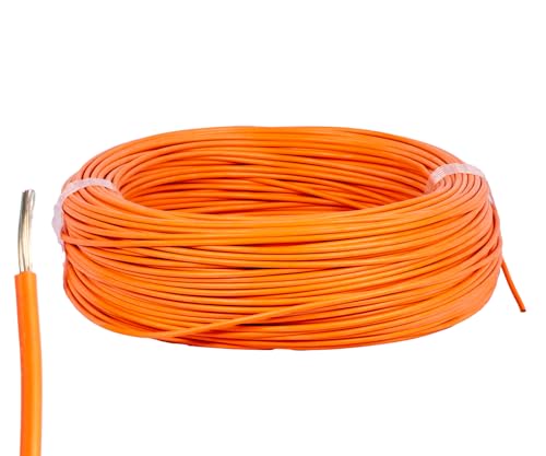 ALPTEG SiF Kabel Silikonkabel Silikonlitze 180°C – Meterware 1 x 0,25mm² orange ALPTEG SiF Kabel Silikonkabel Silikonlitze 180°C – Meterware 1 x 0,25mm² orange von ALPTEG
