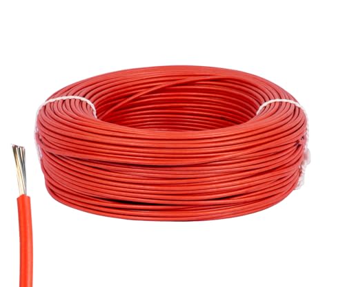 ALPTEG SiF Kabel Silikonkabel Silikonlitze 180°C – Meterware 1 x 0,25mm² rot ALPTEG SiF Kabel Silikonkabel Silikonlitze 180°C – Meterware 1 x 0,25mm² rot von ALPTEG