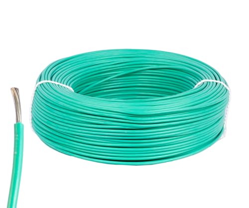 ALPTEG SiF Kabel Silikonkabel Silikonlitze 180°C – Meterware 1 x 1,5mm² grün ALPTEG SiF Kabel Silikonkabel Silikonlitze 180°C – Meterware 1 x 1,5mm² grün von ALPTEG