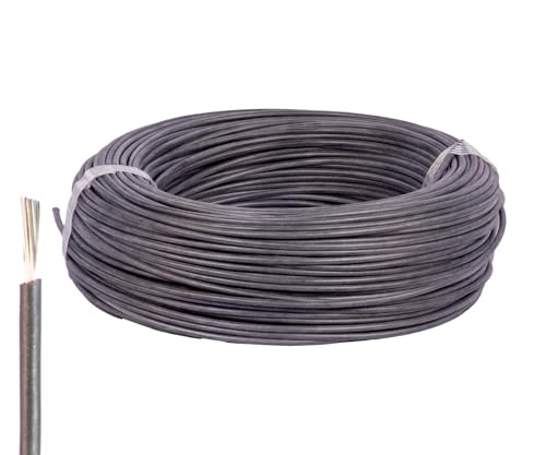 ALPTEG SiF Kabel Silikonkabel Silikonlitze 180°C – Meterware 1 x 1mm² schwarz ALPTEG SiF Kabel Silikonkabel Silikonlitze 180°C – Meterware 1 x 1mm² schwarz von ALPTEG