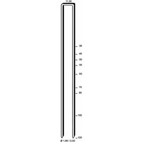 Alsafix - Klammern Type q 45 mm aus Stahldraht verzinkt (10000 Stück) von ALSAFIX