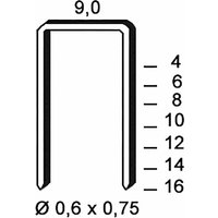 ALSAFIX Klammern Type V 6 mm aus Stahldraht verzinkt (10000 Stück) von ALSAFIX