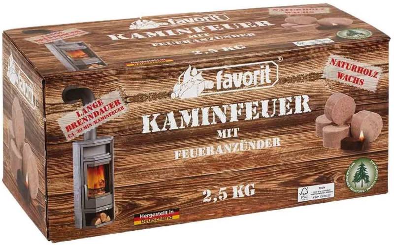 ALSCHU Grillanzünder JUMBO Anzünder 2,5 kg in verschließbarer Schachtel aus Naturholz/Wachs von ALSCHU