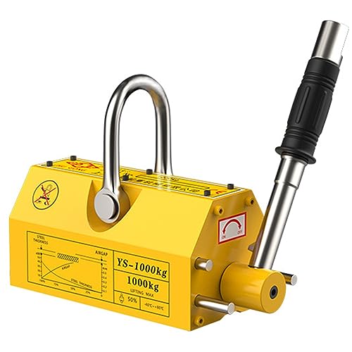 100Kg - 600Kg Stahl Permanentmagnet Heber Neodym Magnet Kran Hebebühne Heben Metallblech Block Platte Magnete Heben,100KG von ALSUP