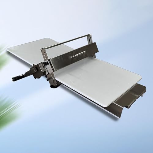 ALSUP Klappbare Teigausrollmaschine, Edelstahl Manuelle Arbeitsplatten-Teigwalze mit Einstellbarer Dicke 0.5–17.5 mm/27 mm, Perfekt für Blätterteiggebäck, Commercial,Type300 ALSUP Klappbare Teigausrollmaschine, Edelstahl Manuelle Arbeitsplatten-Teigwalze mit Einstellbarer Dicke 0.5–17.5 mm/27 mm, Perfekt für Blätterteiggebäck, Commercial,Type300 von ALSUP