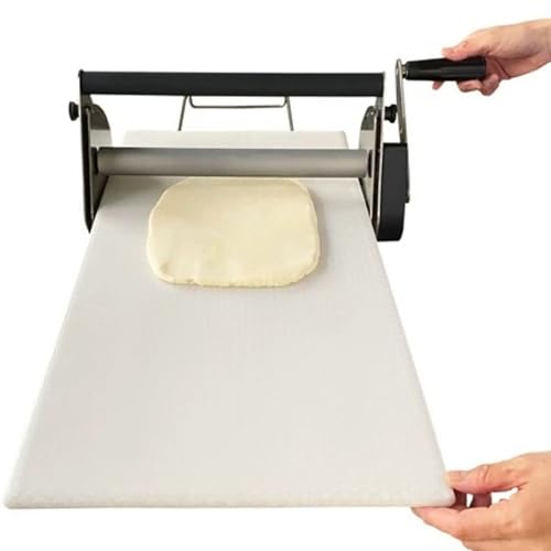 ALSUP Teigausrollmaschine,Manueller Teigwalzer, Dickeneinstellung 0.5–17.5 mm/27 mm für Präzises Blätterteig Teigausrollmaschine, Variable Stärken für Hobbybäcker und Kleine Cafés,Type400 ALSUP Teigausrollmaschine,Manueller Teigwalzer, Dickeneinstellung 0.5–17.5 mm/27 mm für Präzises Blätterteig Teigausrollmaschine, Variable Stärken für Hobbybäcker und Kleine Cafés,Type400 von ALSUP