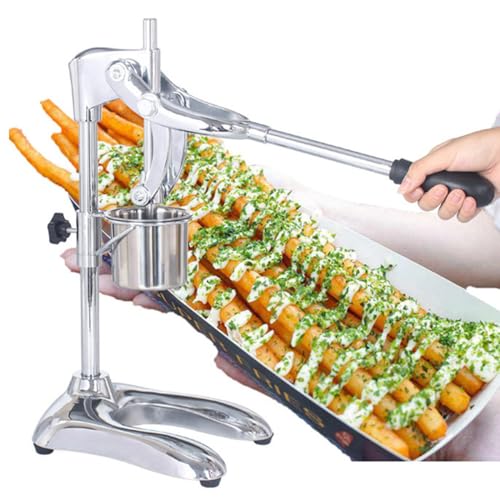 Manuelle Pommes Frites Maschine Edelstahl Kartoffelstreifen Maschine Pommes Frites Quetsche Extruder 12 Löcher von ALSUP