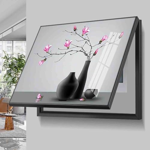 ALSUPEU Electric Meter Box Decorative Painting Meter Cover Decorative Modern Electric Meter Decorative Panel Cover, Decorative Electric Box Cover, Meter Box Cover,009,40 * 30cm von ALSUPEU